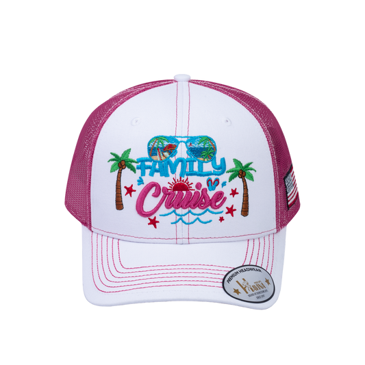 Blank - Seks Panel Laser Cut Back Trucker Hat - Sort - T6Lb
