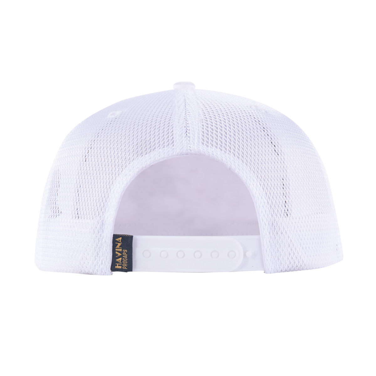 Golf 5-Panel Trucker Hat with Olive front and White back