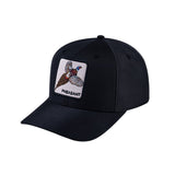 Pheasant V2 6-Panel Baseball Cap with Black front and Black back