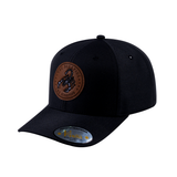 Scorpio Zodiac V2 6-Panel Baseball Cap with Black front and Black back
