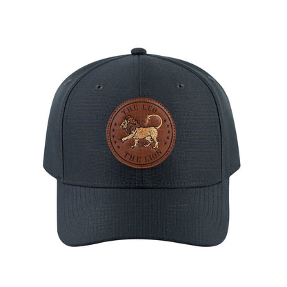 Leo Zodiac V2 6-Panel Baseball Cap with Dark Grey front and Dark Grey back