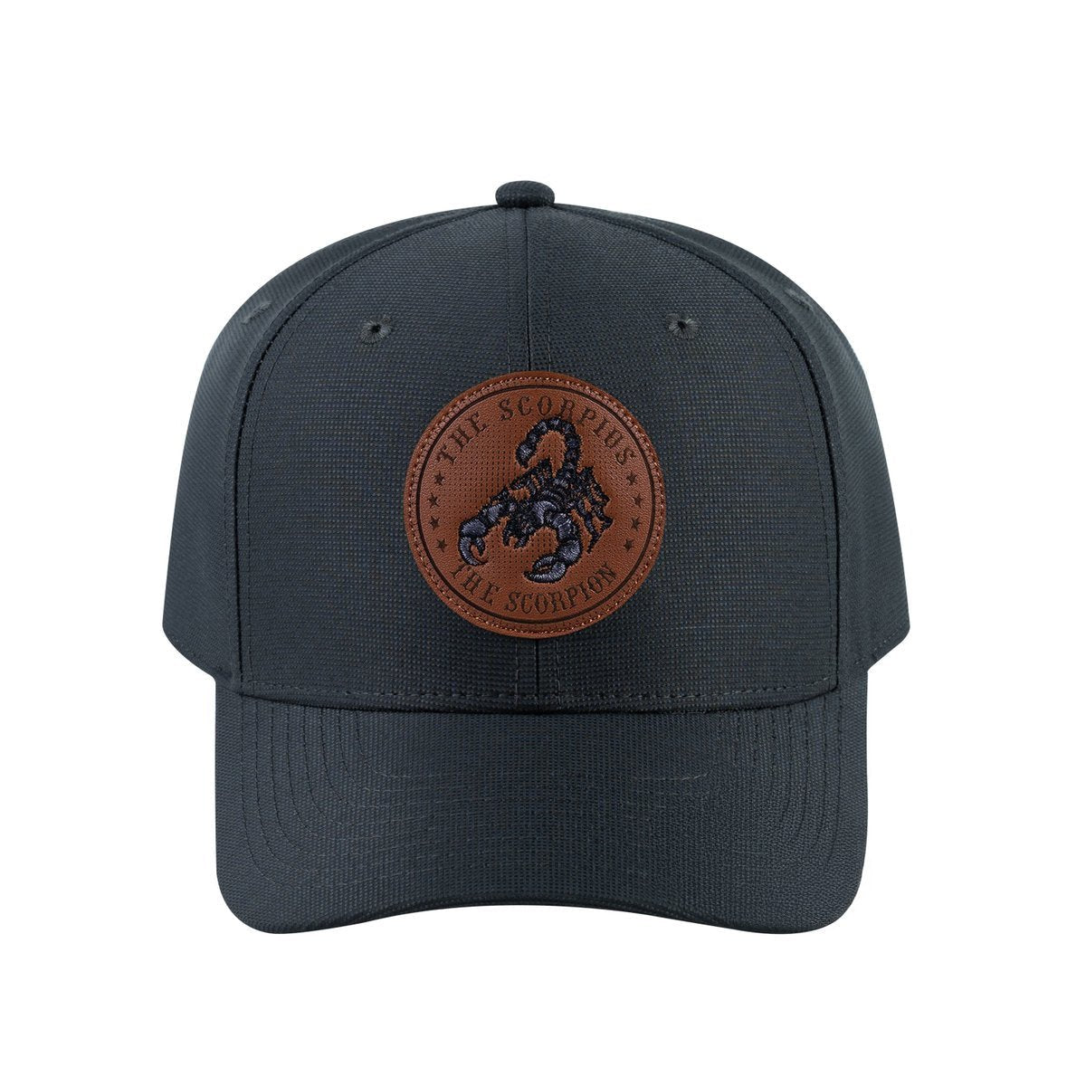 Scorpio Zodiac V2 6-Panel Baseball Cap with Dark Grey front and Dark Grey back