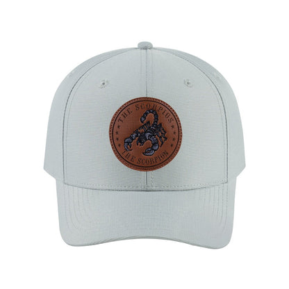 Scorpio Zodiac V2 6-Panel Baseball Cap with Light Grey front and Light Grey back