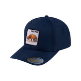 Red Fox V2 6-Panel Baseball Cap with Navy front and Navy back