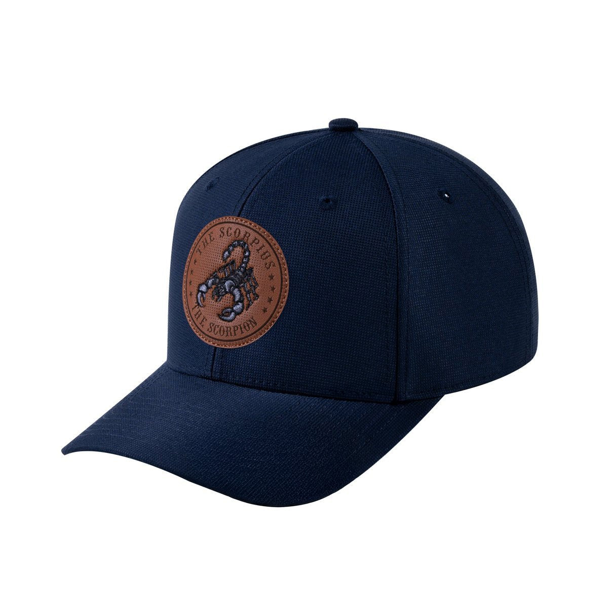 Scorpio Zodiac V2 6-Panel Baseball Cap with Navy front and Navy back
