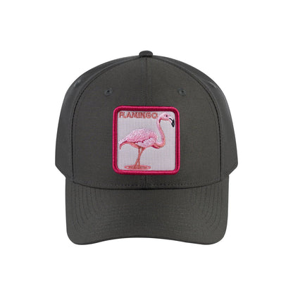 Flamingo V2 6-Panel Baseball Cap with Olive front and Olive back