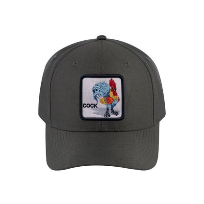 Chicken V2 6-Panel Baseball Cap with Olive front and Olive back