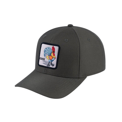 Chicken V2 6-Panel Baseball Cap with Olive front and Olive back