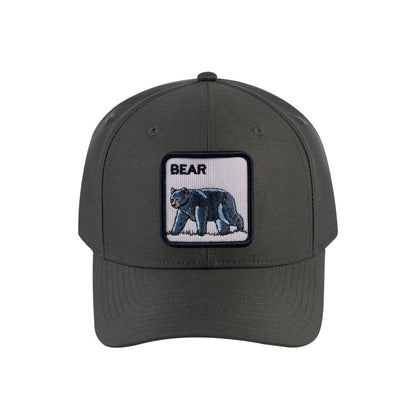 Bear V2 6-Panel Baseball Cap with Olive front and Olive back