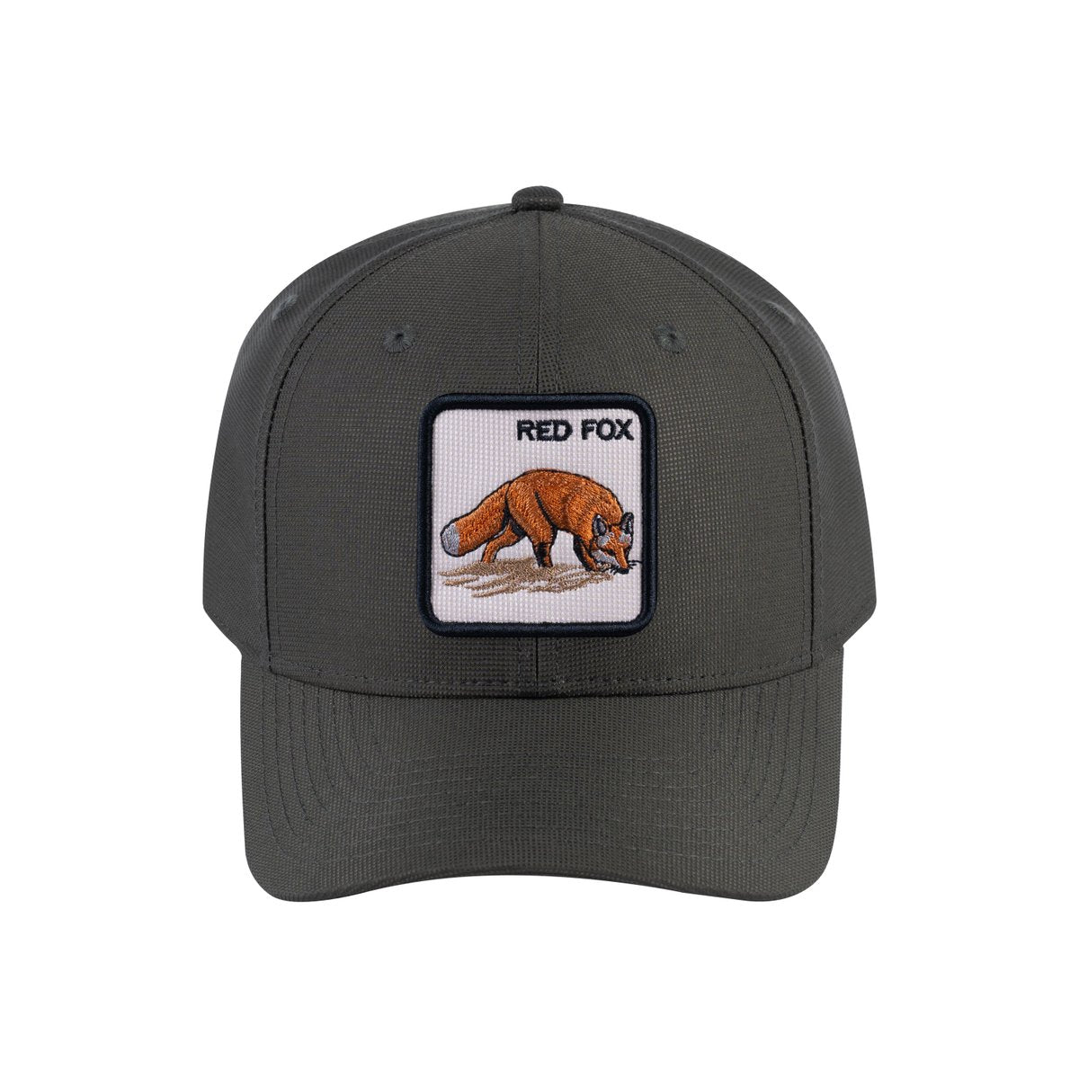 Red Fox V2 6-Panel Baseball Cap with Olive front and Olive back