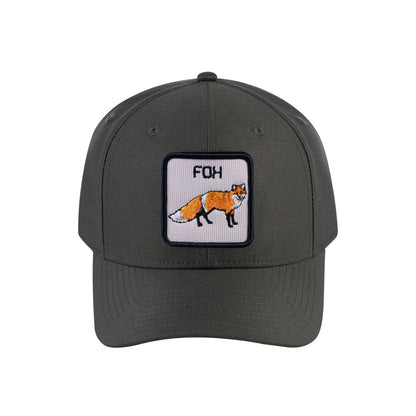 Fox V2 6-Panel Baseball Cap with Olive front and Olive back