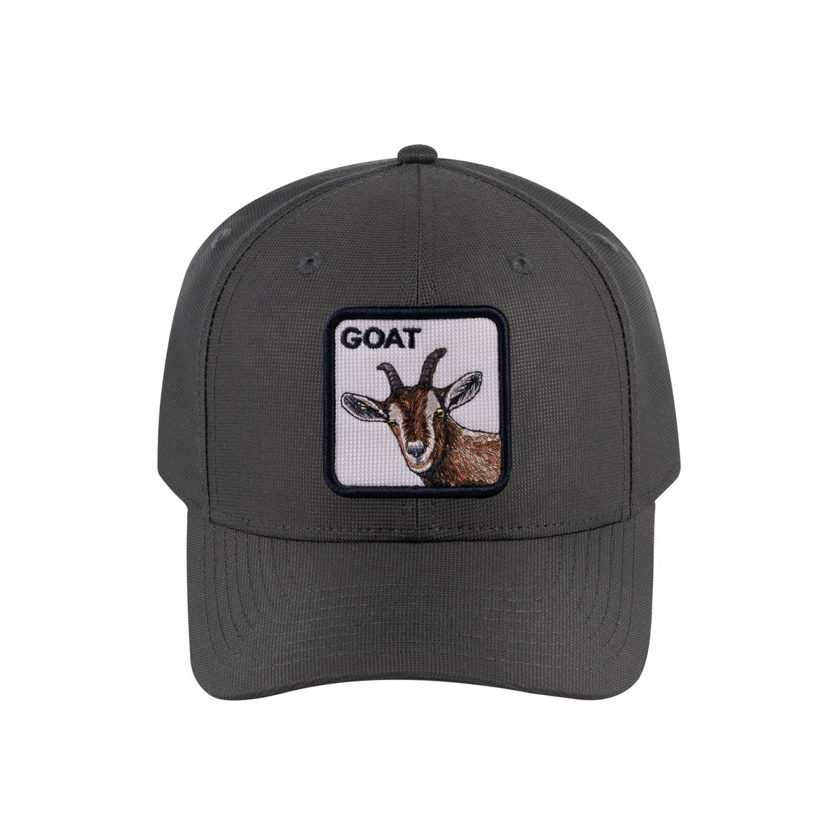 Goat V2 6-Panel Baseball Cap with Olive front and Olive back