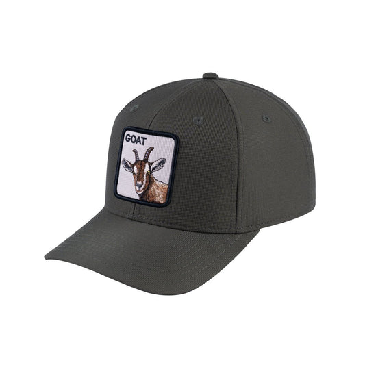 Goat V2 6-Panel Baseball Cap with Olive front and Olive back