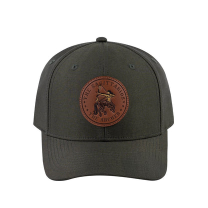 Sagittarius Zodiac V2 6-Panel Baseball Cap with Olive front and Olive back