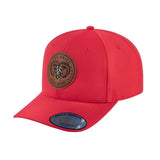Aries Zodiac V2 6-Panel Baseball Cap with Red front and Red back
