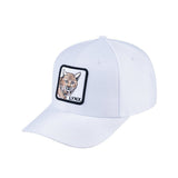 Lynx V2 6-Panel Baseball Cap with White front and White back