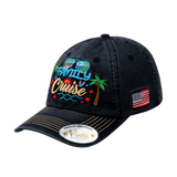 Embroidered Family Cruise - Traveling - 6 Panel Baseball Cap - Black - Classic