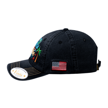 Embroidered Family Cruise - Traveling - 6 Panel Baseball Cap - Black - Classic