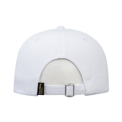 Family Cruise, Traveling 6-Panel Baseball Cap with White front and White back