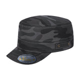 Blank - Military Hat - Black Camo/Black Camo
