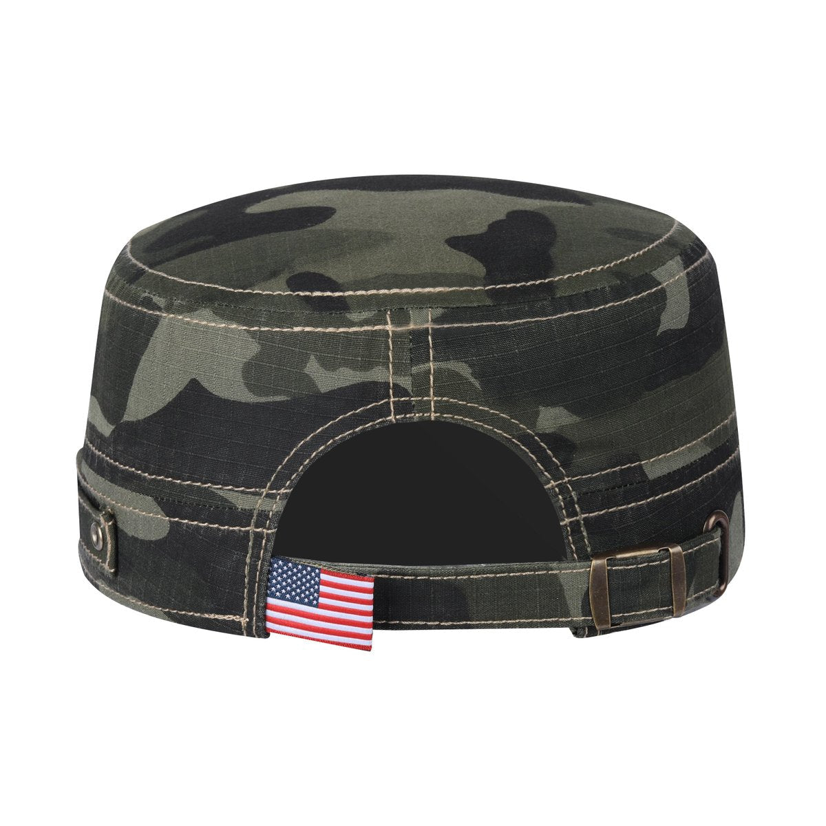 Blank - Military Hat - Green Camo/Green Camo