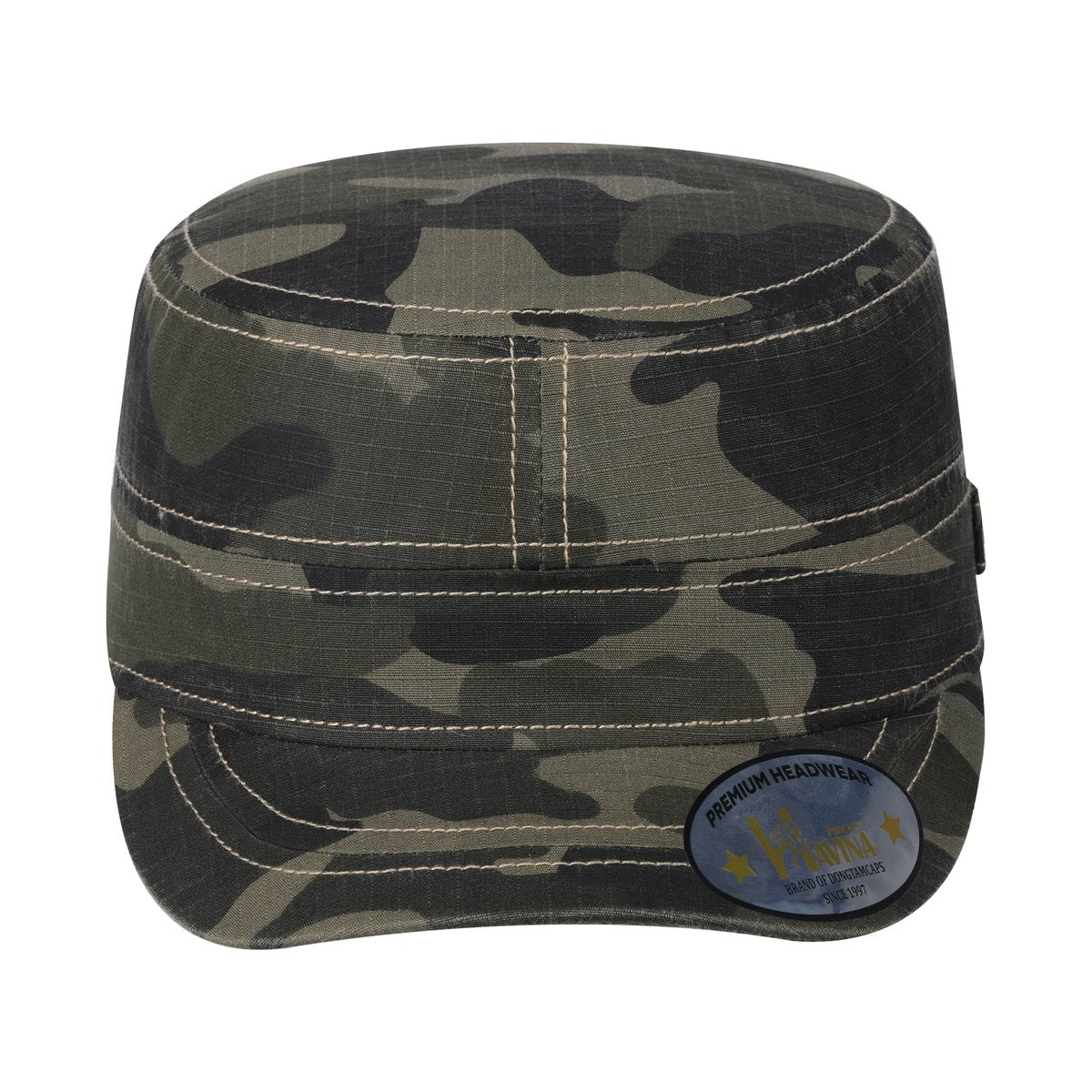 Blank - Military Hat - Green Camo/Green Camo