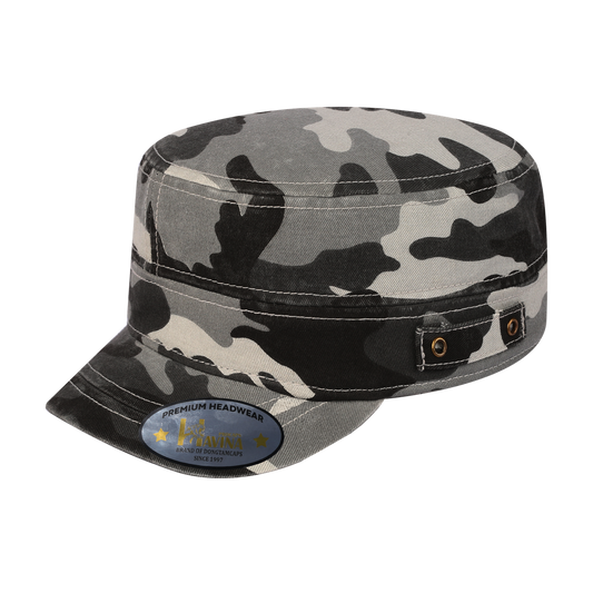 Blank - Military Hat - Grey Camo/Grey Camo