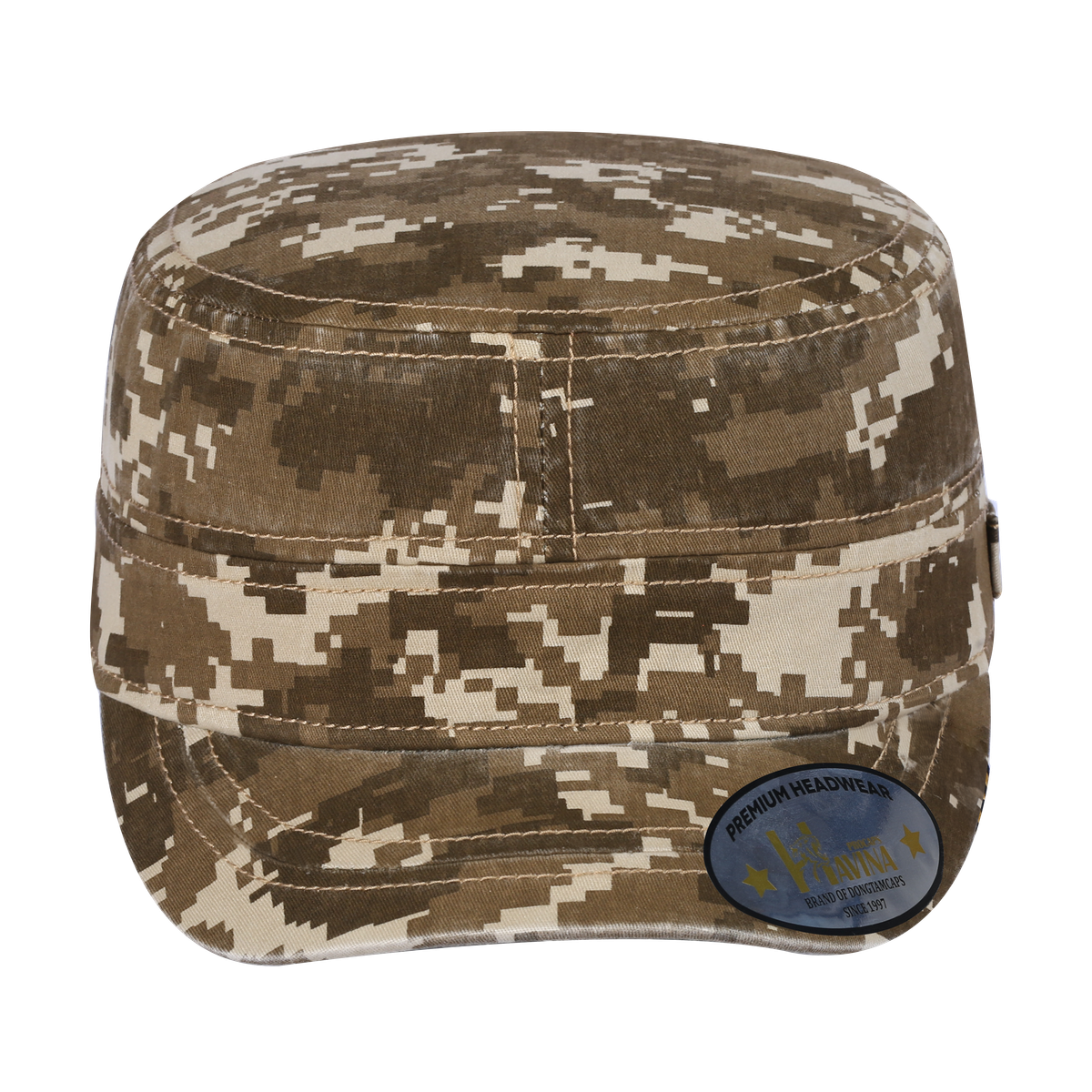 Blank - Seks Panel Trucker Hat - Sort - Btc
