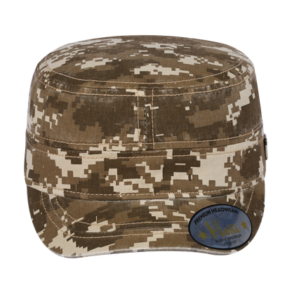Blank - Seks Panel Trucker Hat - Sort - Btc