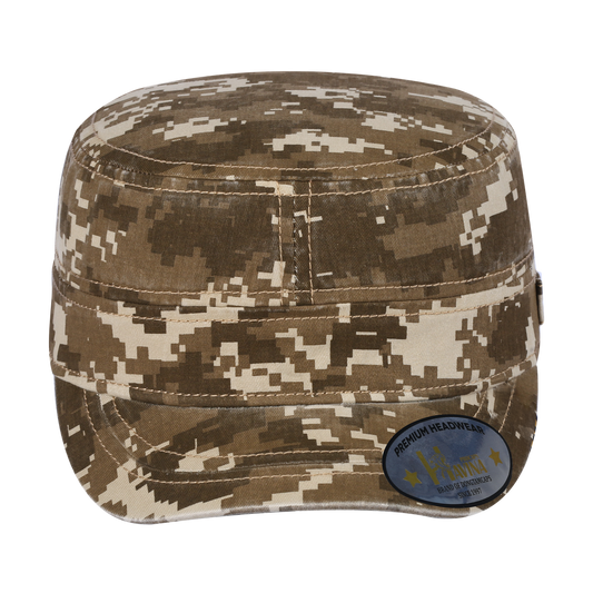 Blank - Military Hat - Khaki Camo 2/Khaki Camo 2
