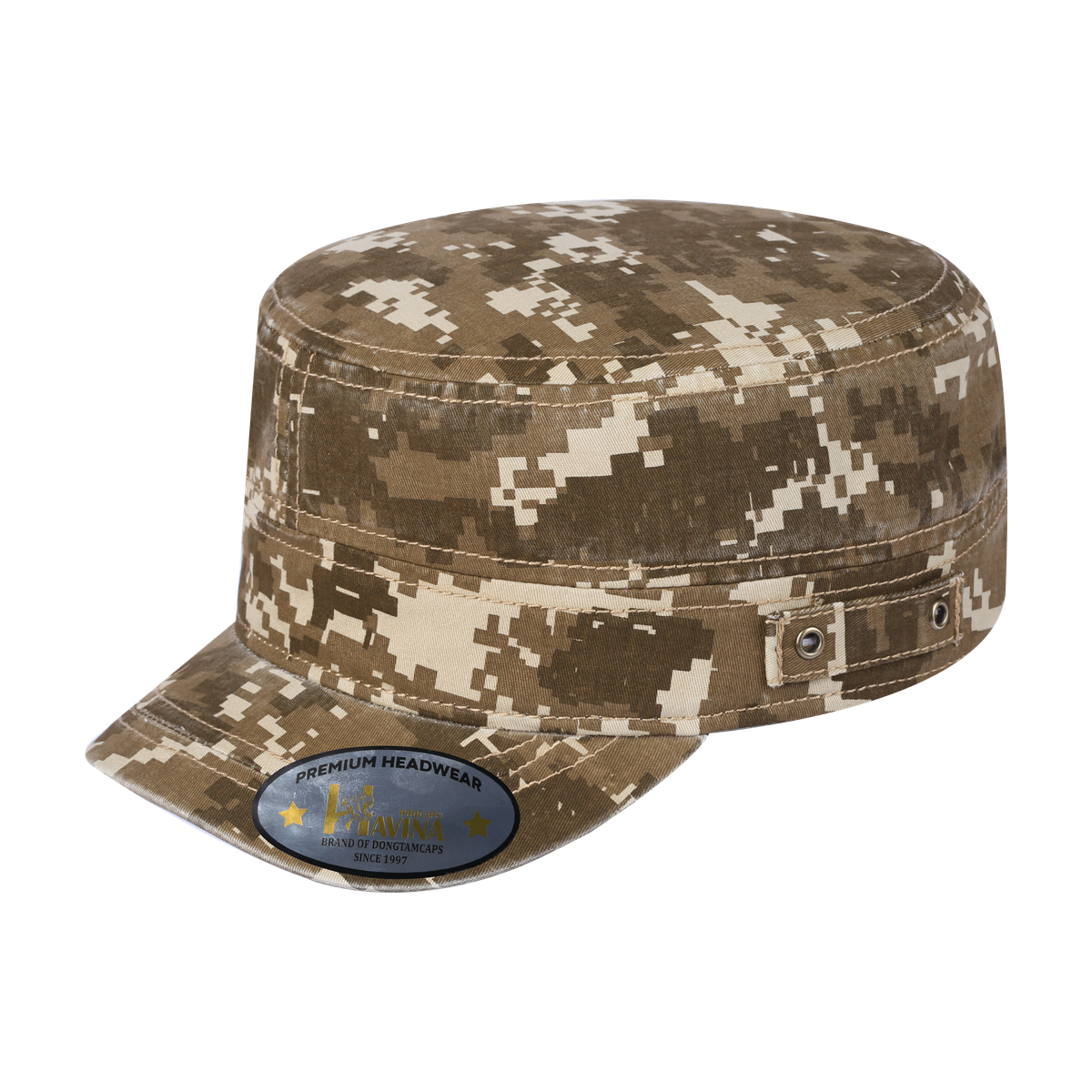 Blank - Seks Panel Trucker Hat - Sort - Btc