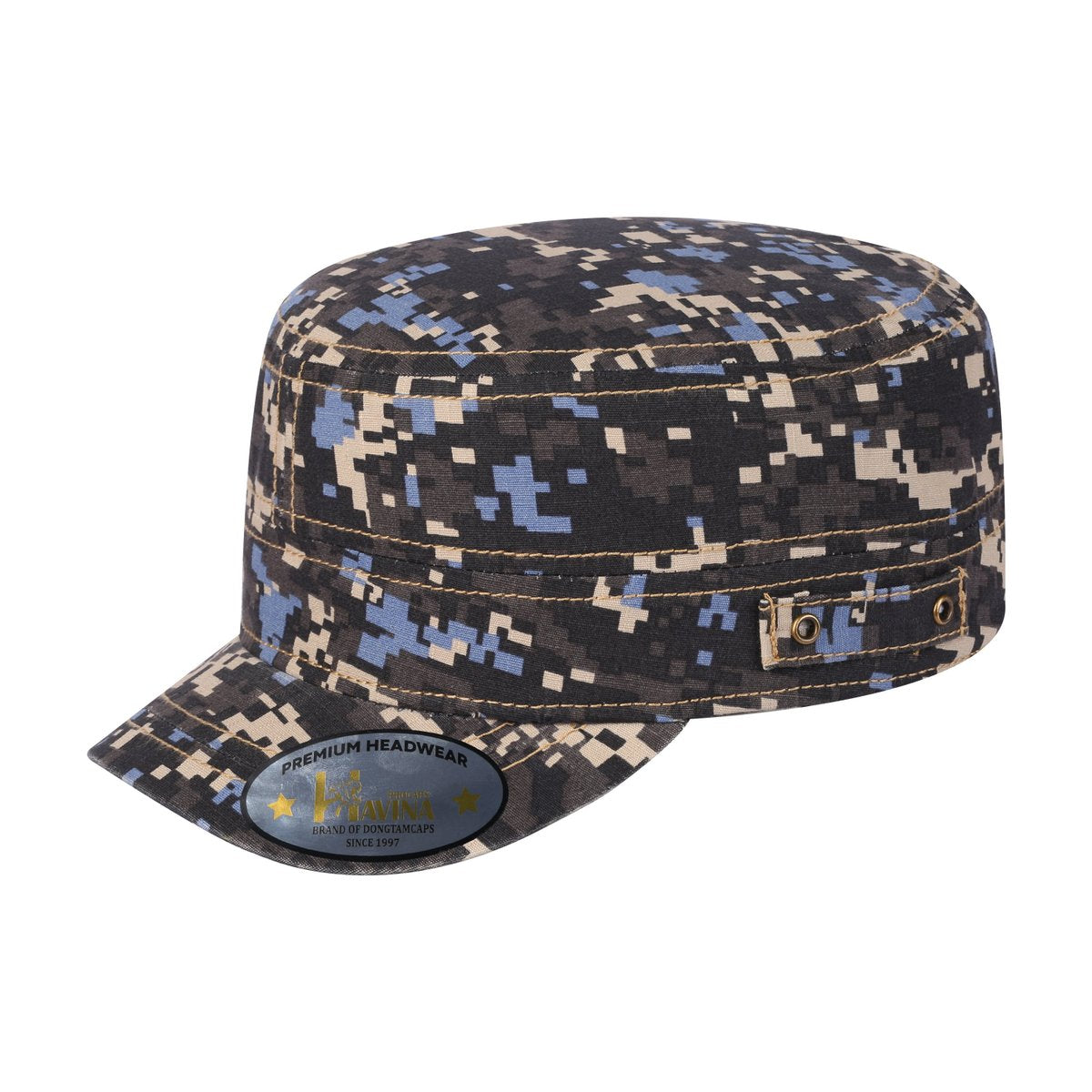 Blank - Military Hat - Navy Camo/Navy Camo