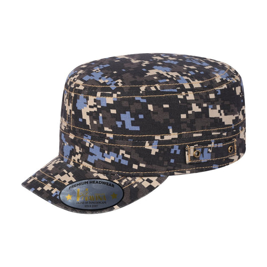 Blank - Military Hat - Navy Camo/Navy Camo