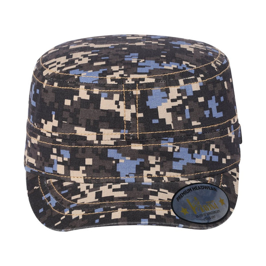Blank - Military Hat - Navy Camo/Navy Camo