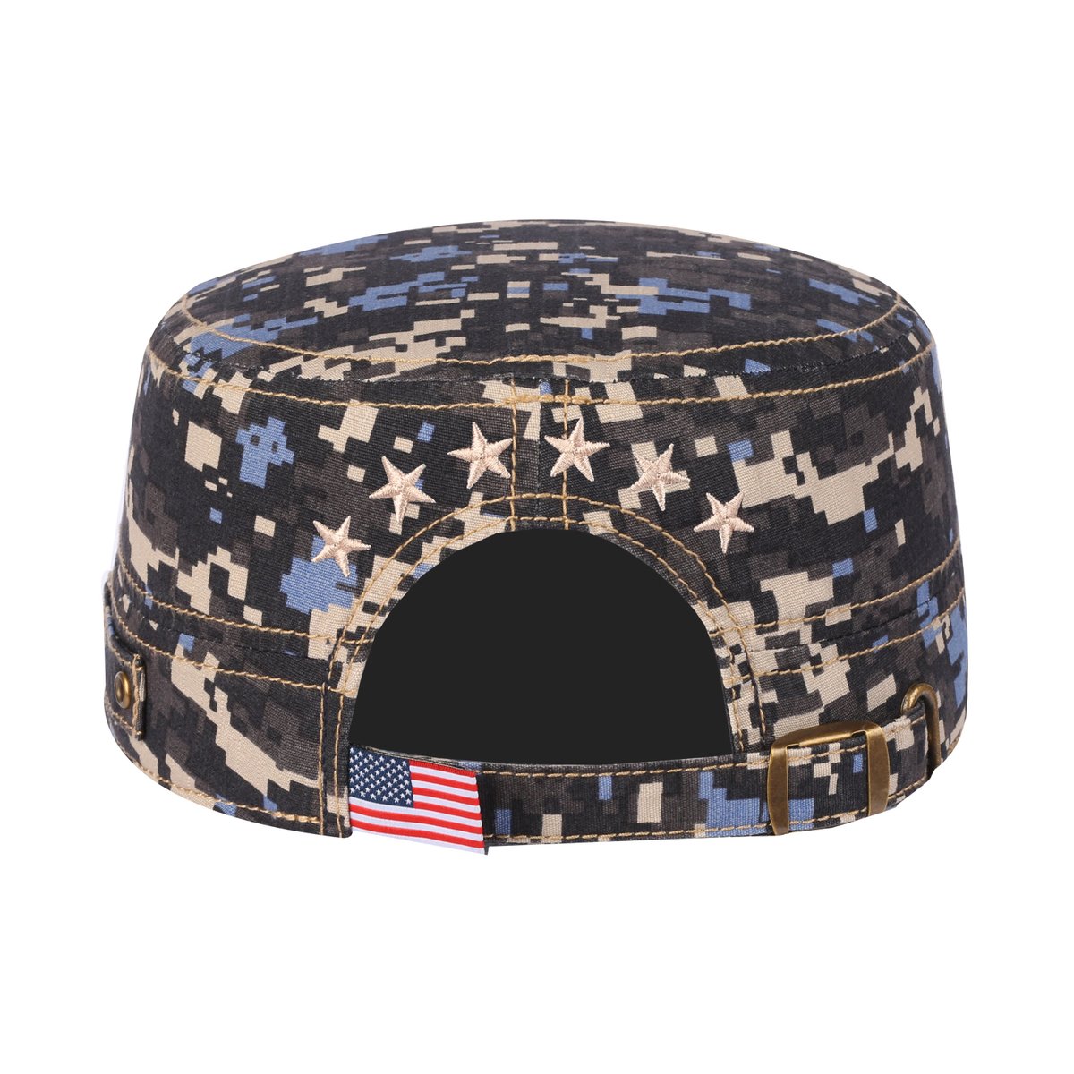 Blank - Gorra de camionero de seis paneles - Negro - Btc