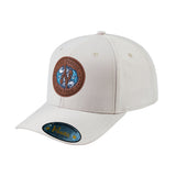 V2 Embroidered And Laser-Engraved Pisces Zodiac (February 19 - March 20) - 6 Panel Baseball Cap - Beige/Beige