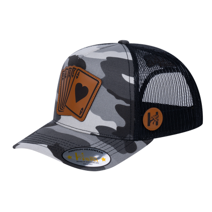 Poker 10JQKA 5-Panel Trucker Hat