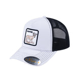 Hunter V2 5-Panel Trucker Hat with White front and Black back