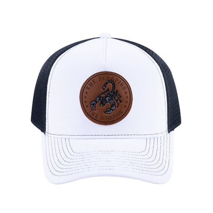 Scorpio Zodiac V2 5-Panel Trucker Hat with White front and Black back