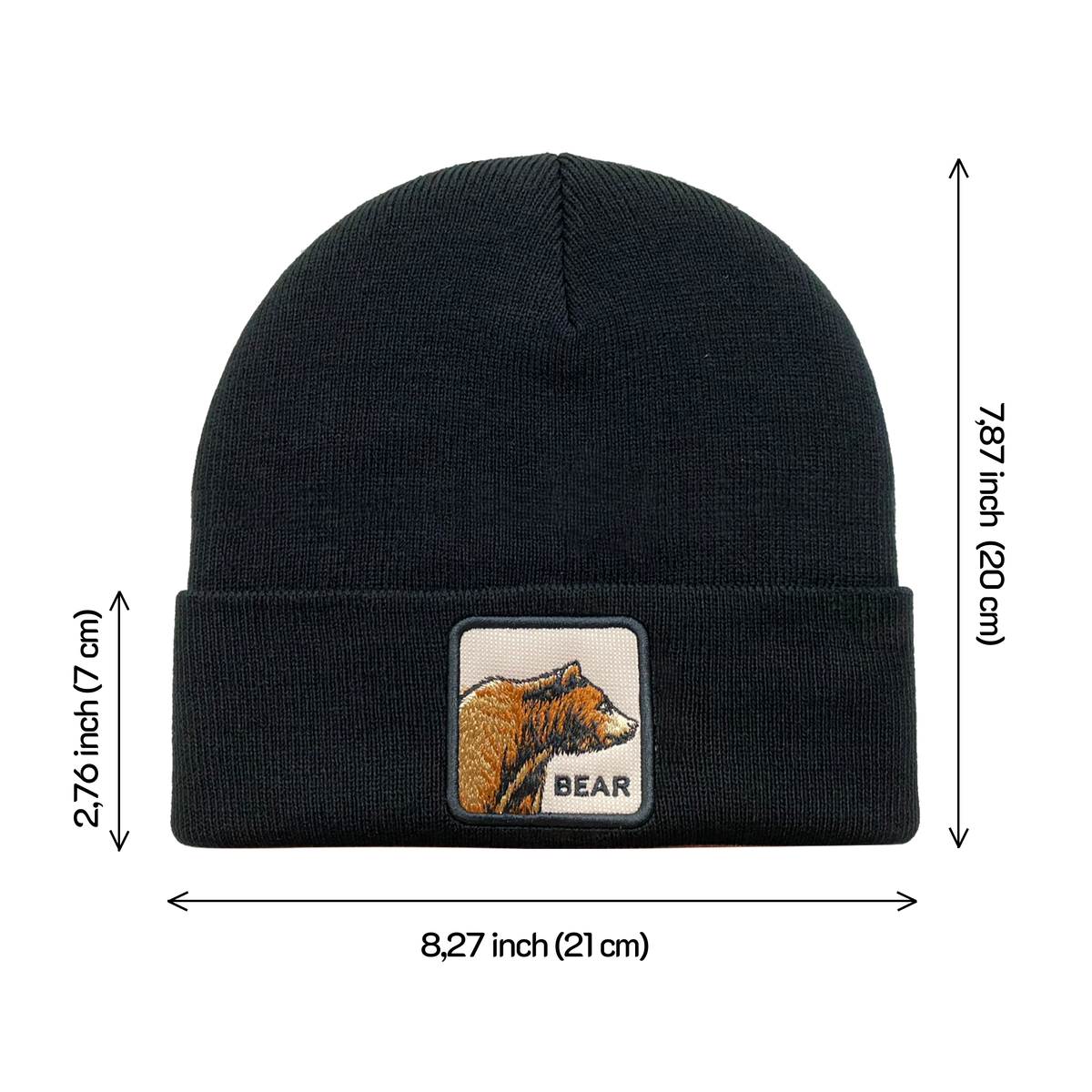 Bear Beanie in S