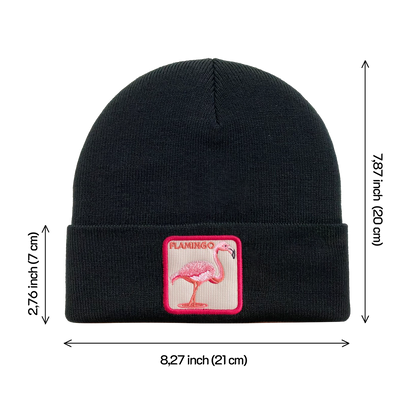 Flamingo Beanie in S