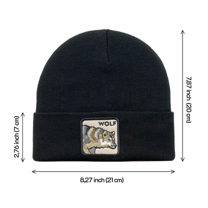 Wolf Beanie in S