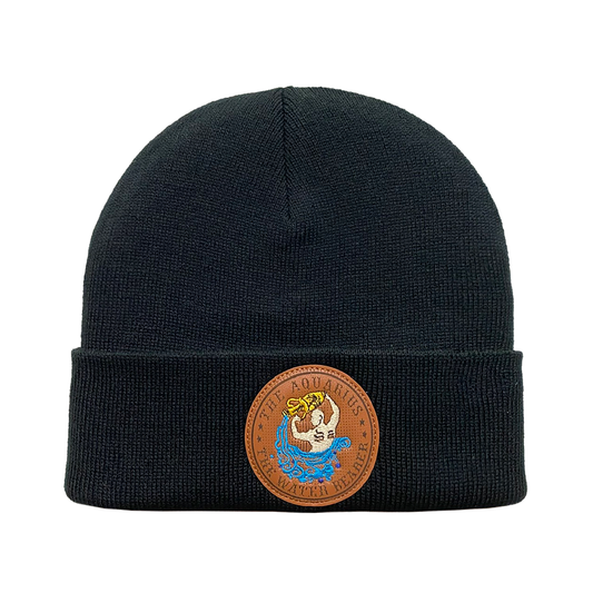 Aquarius Zodiac Beanie in S