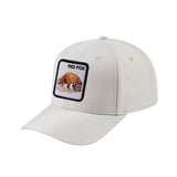 Red Fox V2 6-Panel Baseball Cap with Beige front and Beige back