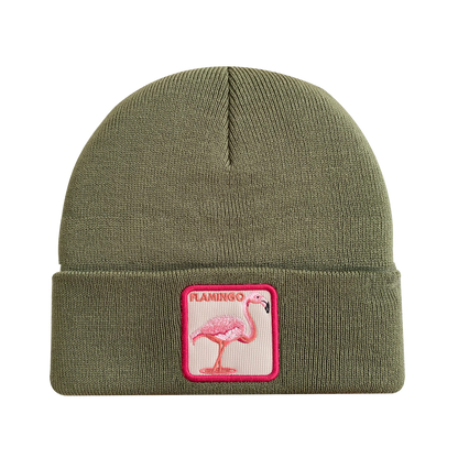 Flamingo Beanie in S