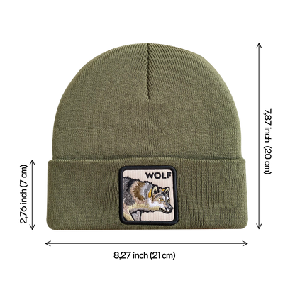 Wolf Beanie in S