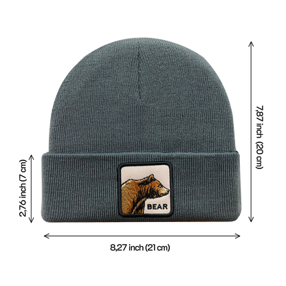 Bear Beanie in S