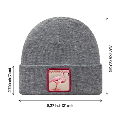 Flamingo Beanie in S