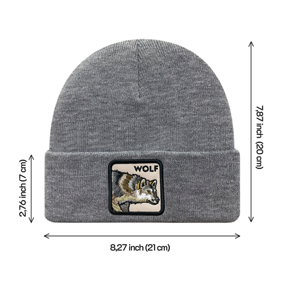 Wolf Beanie in S